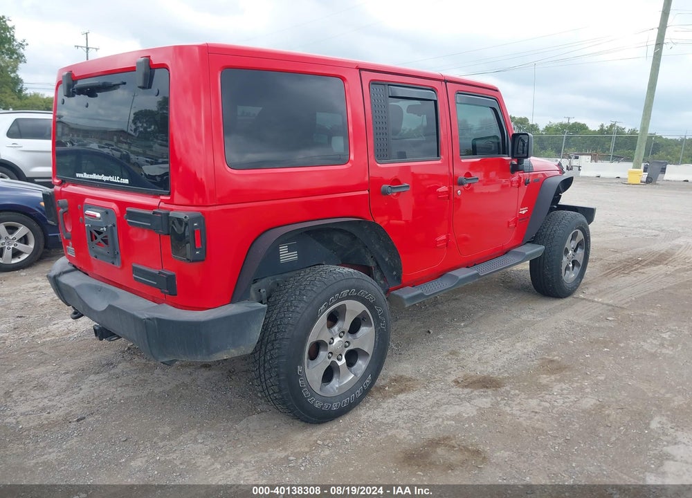 2015 JEEP WRANGLER UNLIMITED SAHARA VIN: 1C4BJWEG8FL535356
