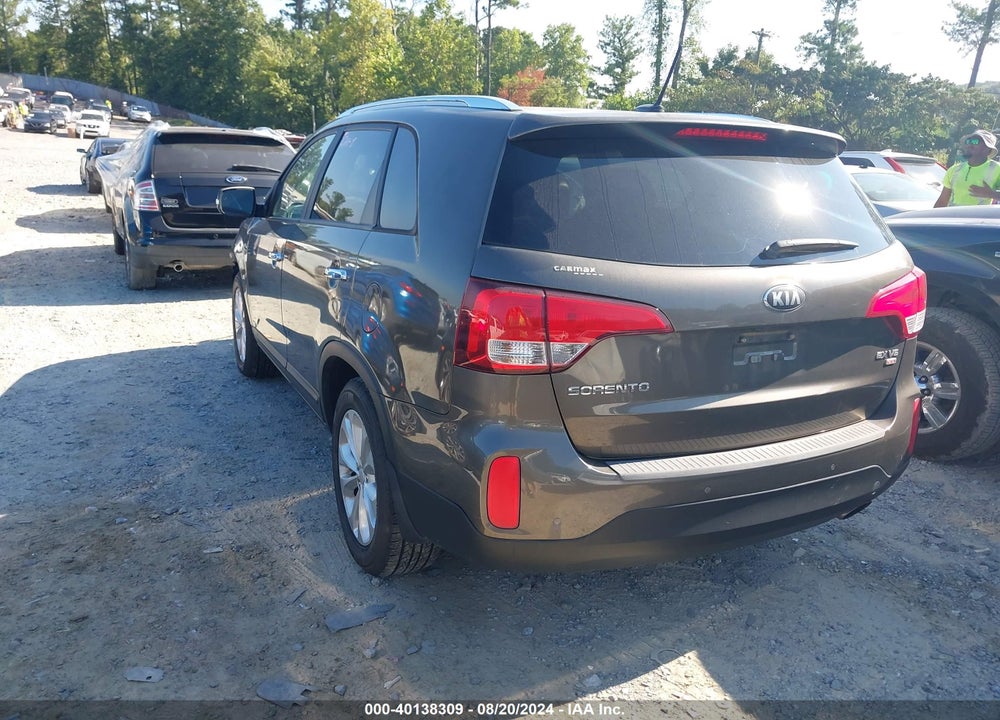 2014 KIA SORENTO EX V6 VIN: 5XYKUDA76EG431010