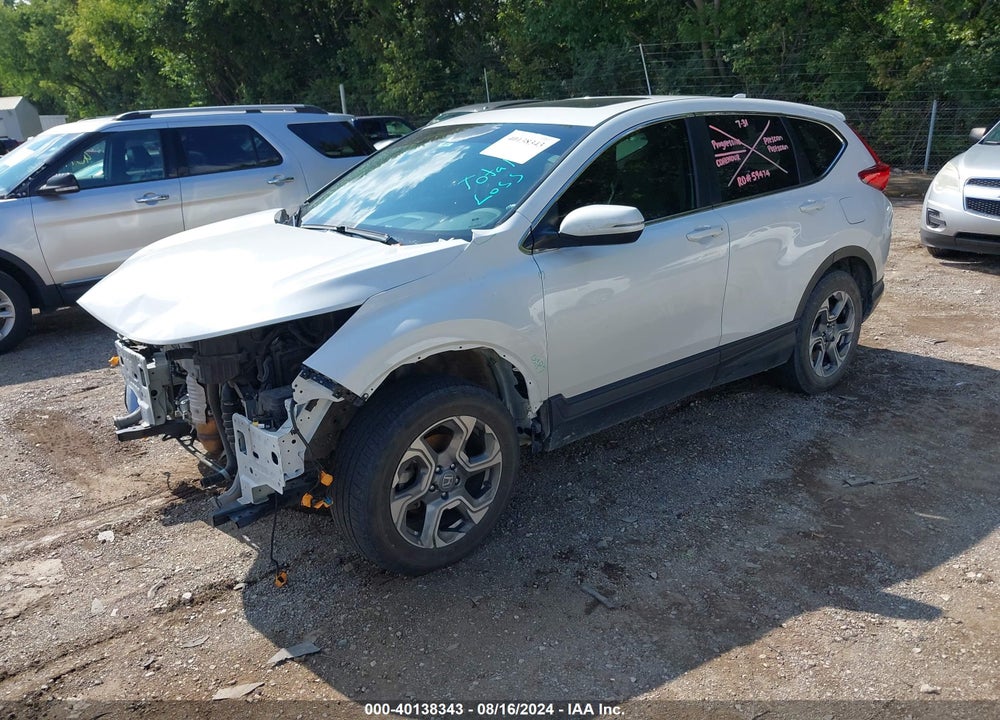 2019 HONDA CR-V EX VIN: 2HKRW2H52KH662623