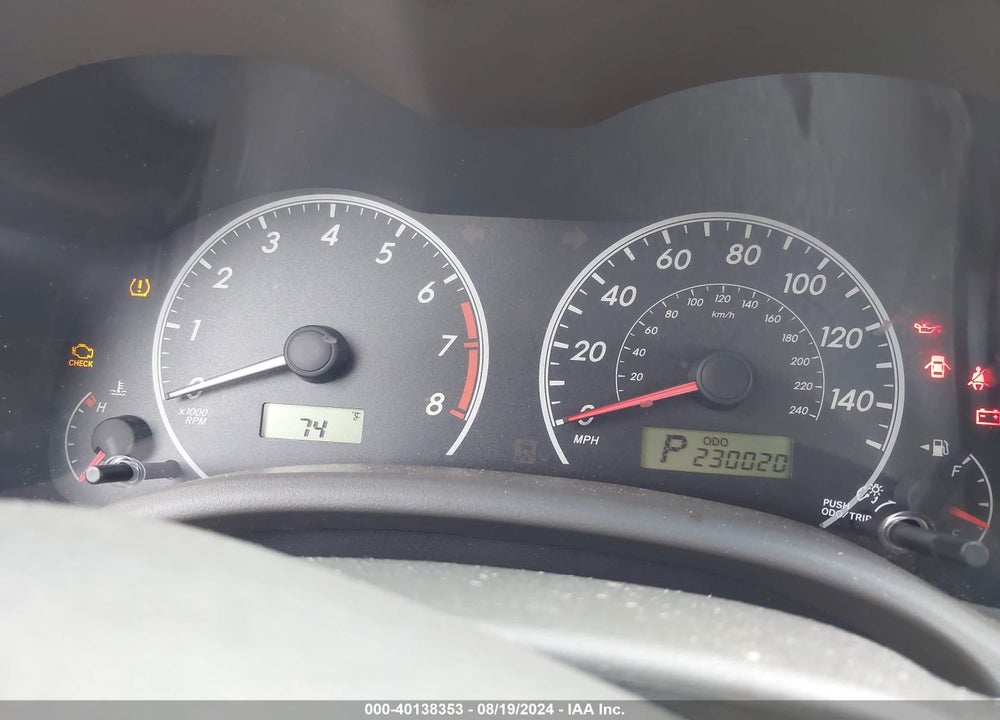 2010 TOYOTA COROLLA LE VIN: 1NXBU4EE5AZ233709