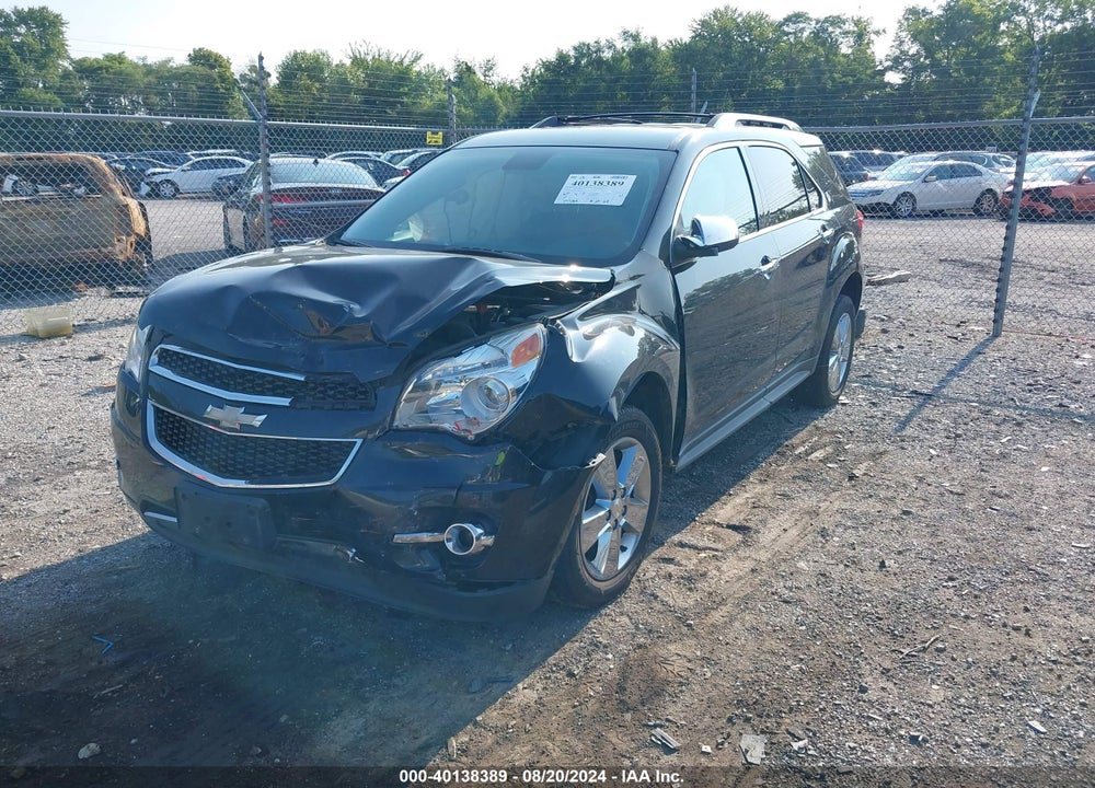 2012 CHEVROLET EQUINOX LTZ VIN: 2GNFLGEK9C6359774