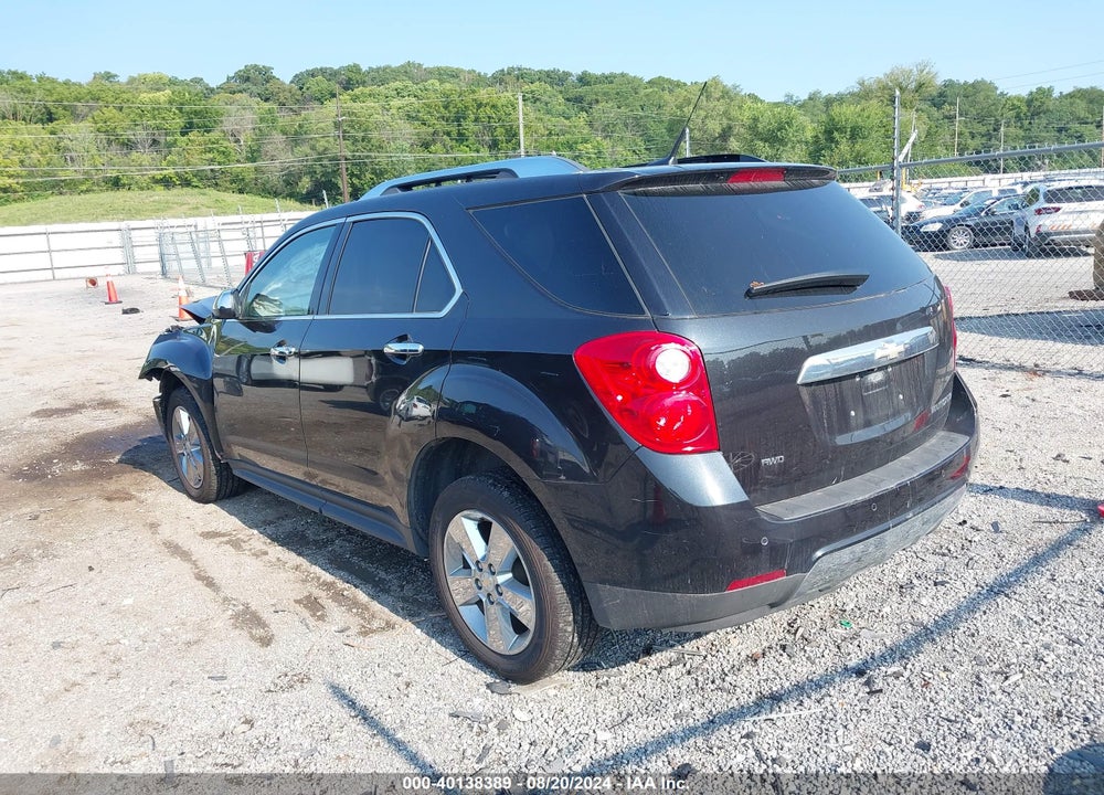 2012 CHEVROLET EQUINOX LTZ VIN: 2GNFLGEK9C6359774