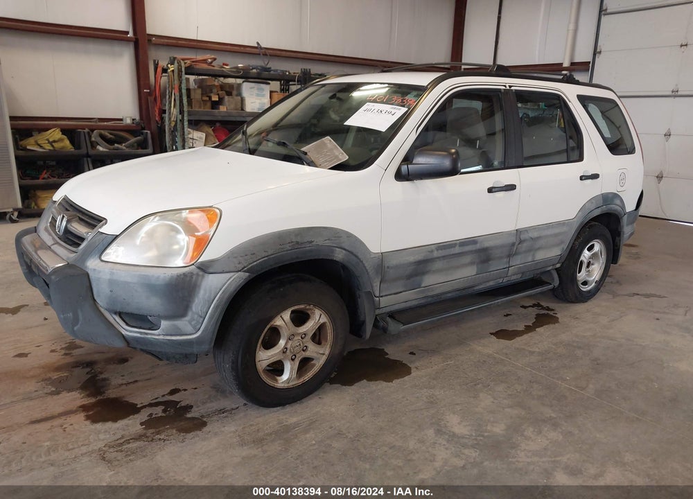 2002 HONDA CR-V LX VIN: JHLRD78422C003935