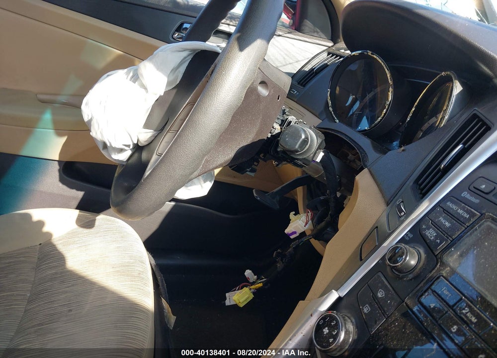2013 HYUNDAI SONATA GLS VIN: 5NPEB4AC4DH688142