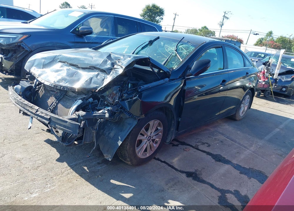 2013 HYUNDAI SONATA GLS VIN: 5NPEB4AC4DH688142
