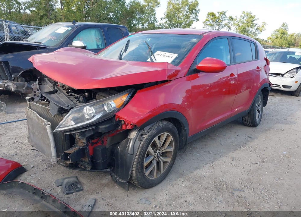 2014 KIA SPORTAGE LX VIN: KNDPB3AC8E7602579