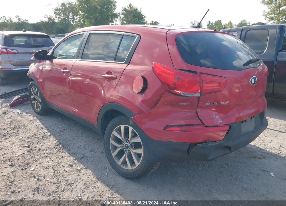 2014 KIA SPORTAGE LX VIN: KNDPB3AC8E7602579