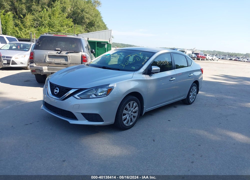 2016 NISSAN SENTRA SV VIN: 3N1AB7AP4GY305586