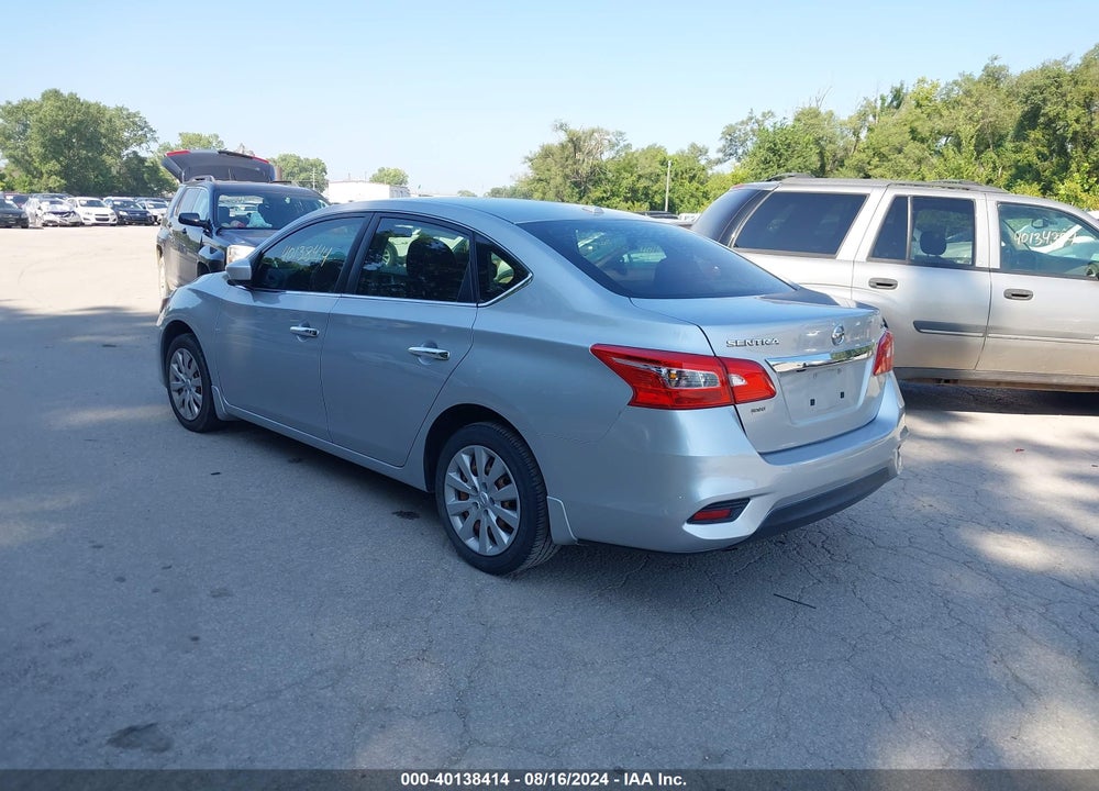 2016 NISSAN SENTRA SV VIN: 3N1AB7AP4GY305586