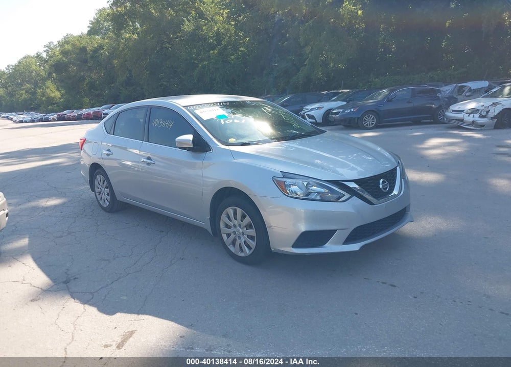 2016 NISSAN SENTRA SV VIN: 3N1AB7AP4GY305586