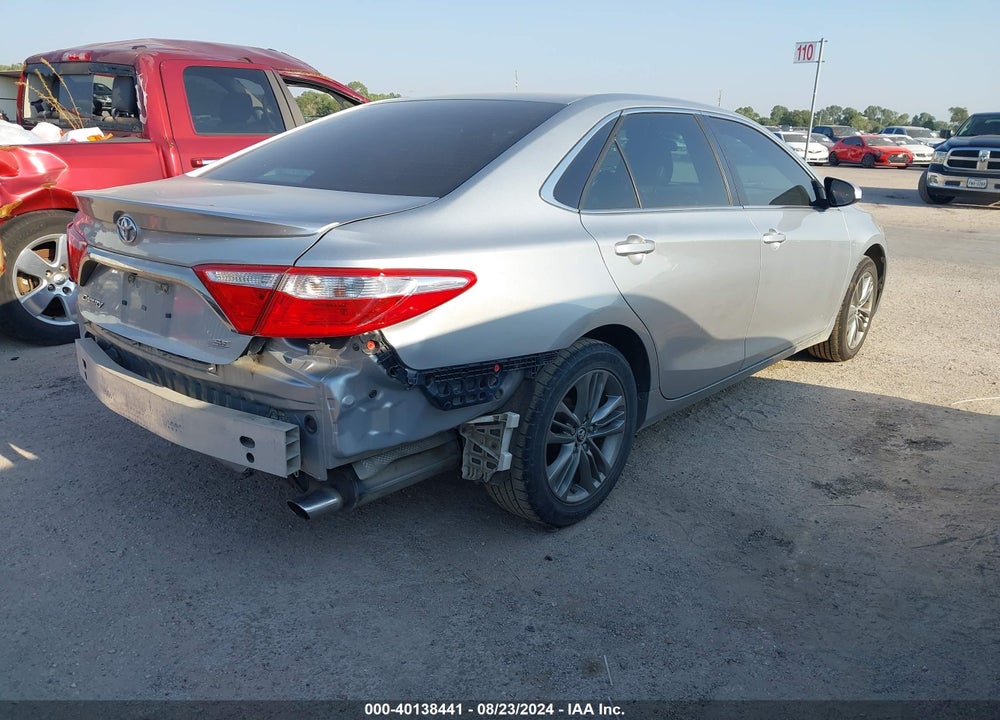 2016 TOYOTA CAMRY SE VIN: 4T1BF1FK9GU116687
