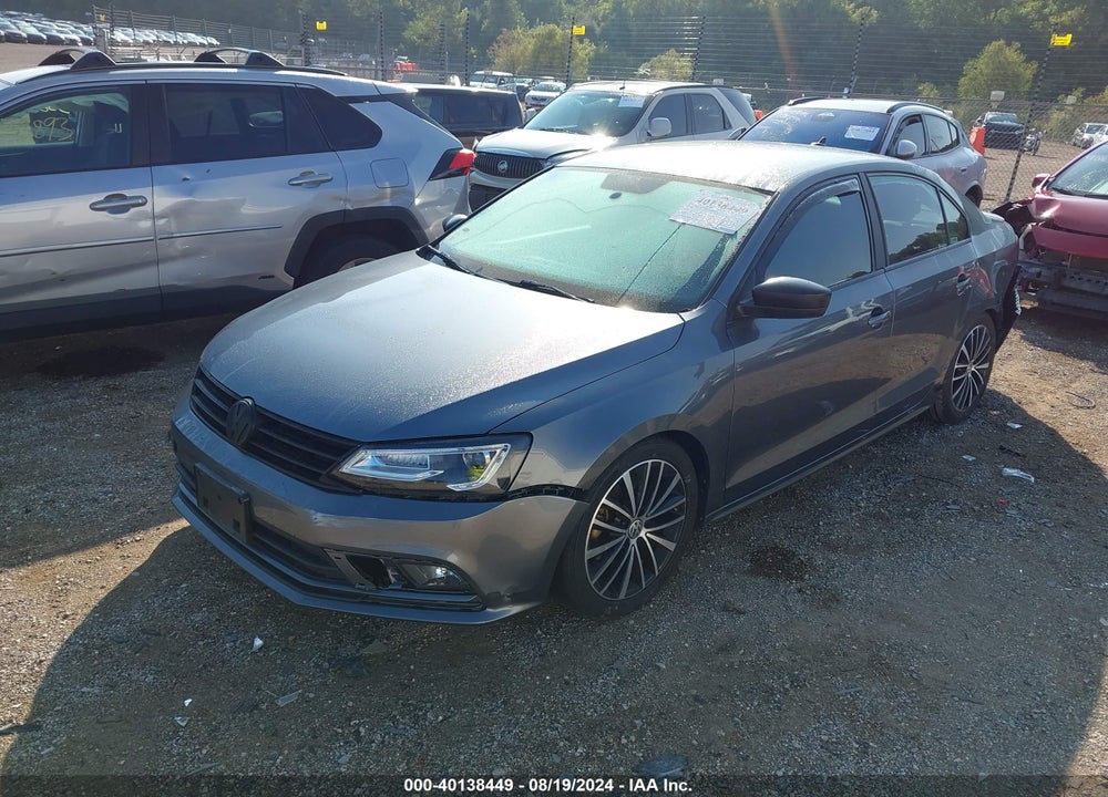 2016 VOLKSWAGEN JETTA 1.8T SPORT VIN: 3VWD17AJ3GM407152