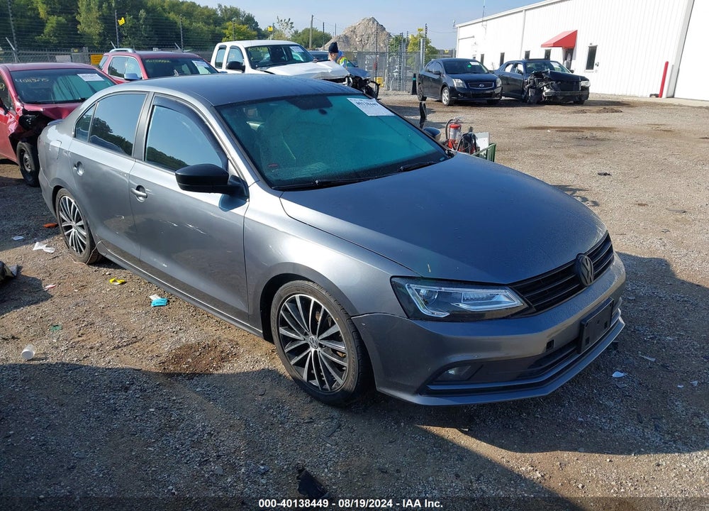2016 VOLKSWAGEN JETTA 1.8T SPORT VIN: 3VWD17AJ3GM407152