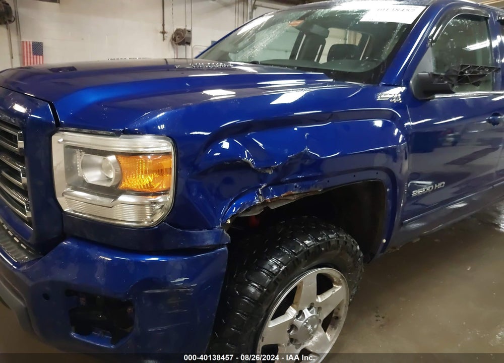 2015 GMC SIERRA 2500HD SLE VIN: 1GT12YE85FF122242