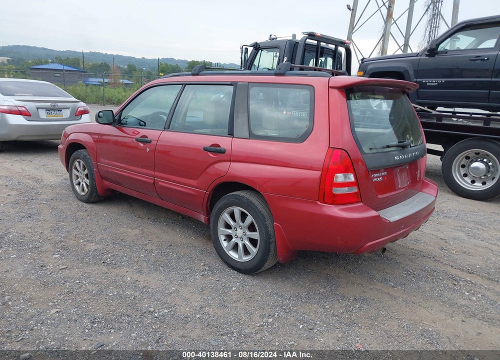 2005 SUBARU FORESTER 2.5XS VIN: JF1SG65625H754326