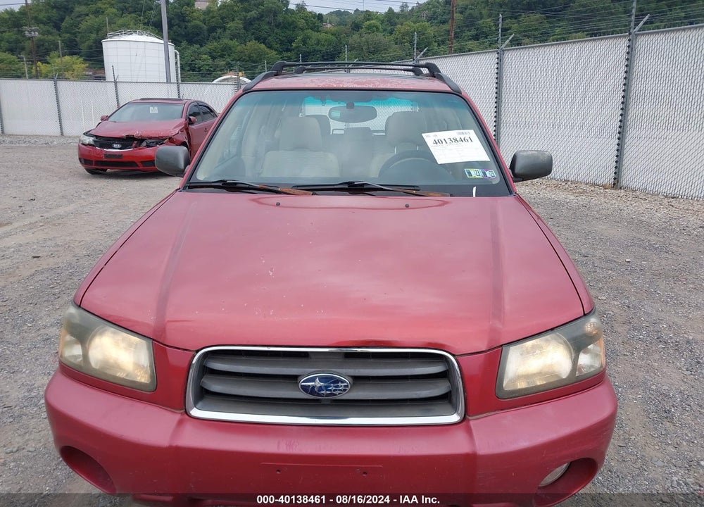 2005 SUBARU FORESTER 2.5XS VIN: JF1SG65625H754326