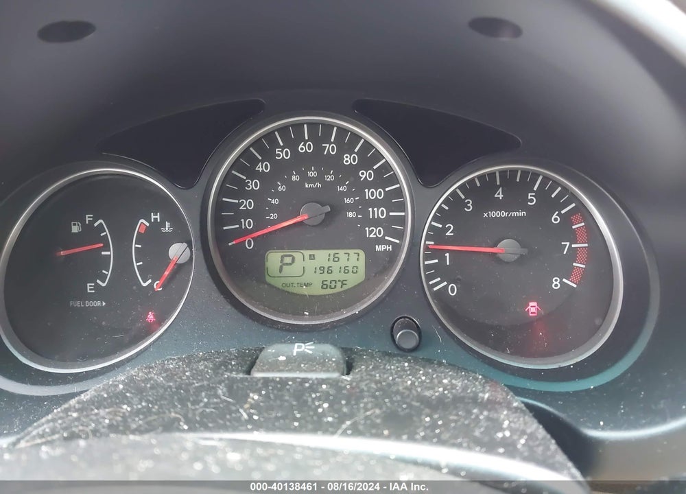 2005 SUBARU FORESTER 2.5XS VIN: JF1SG65625H754326