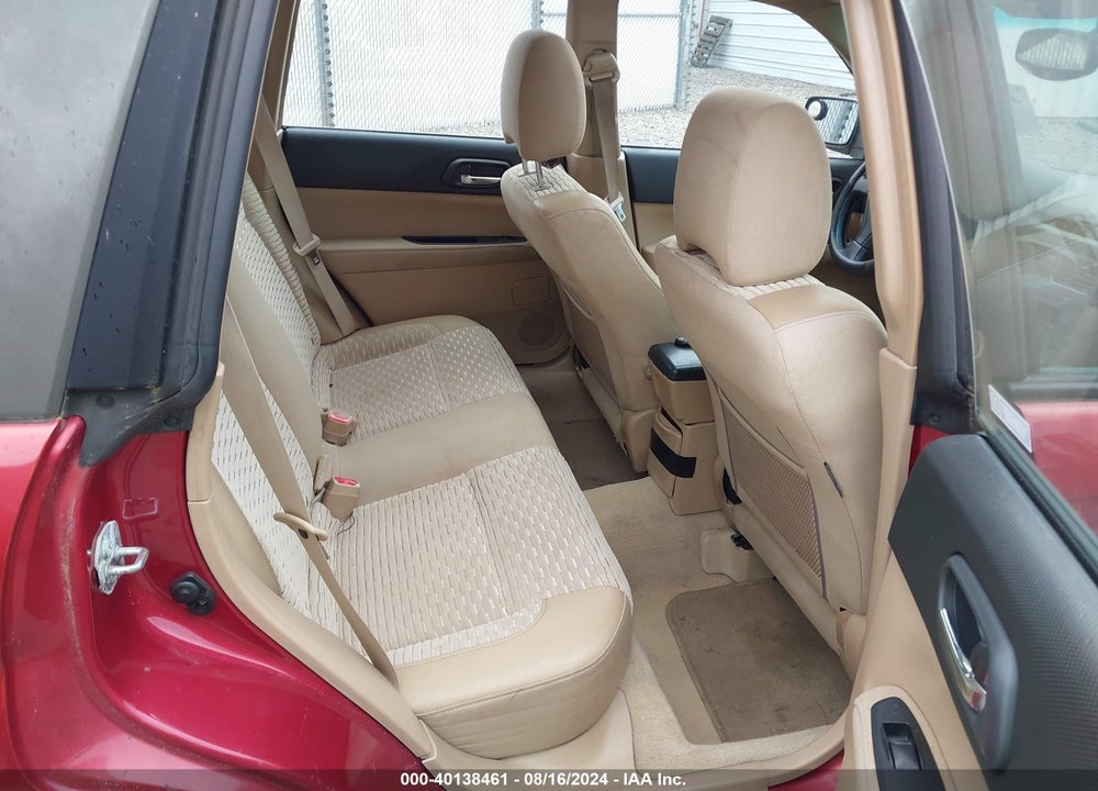 2005 SUBARU FORESTER 2.5XS VIN: JF1SG65625H754326
