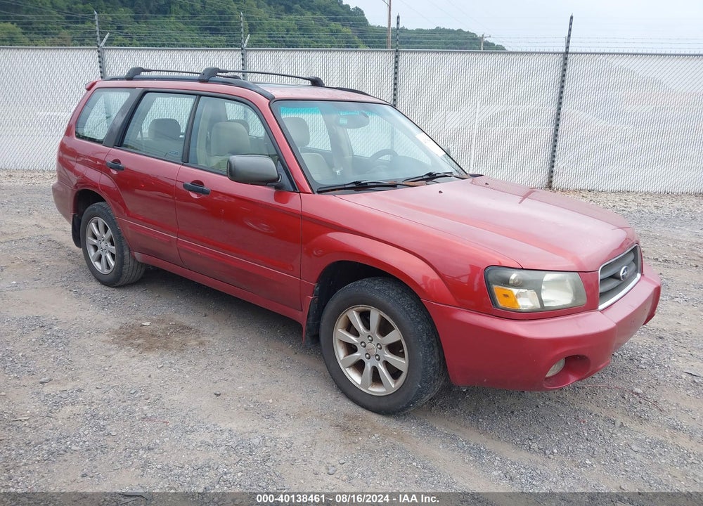 2005 SUBARU FORESTER 2.5XS VIN: JF1SG65625H754326