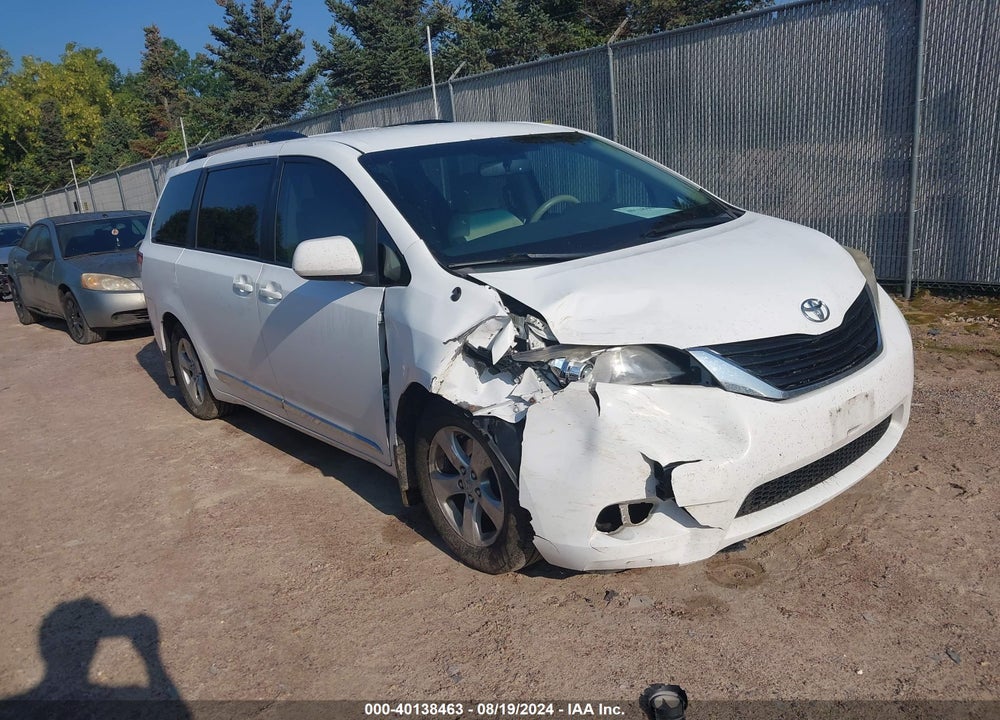2011 TOYOTA SIENNA LE V6 VIN: 5TDKK3DC4BS148922