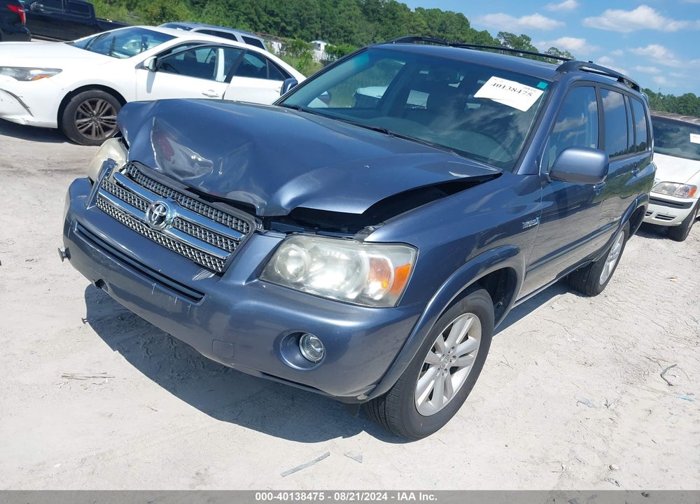 2007 TOYOTA HIGHLANDER HYBRID LIMITED V6 VIN: JTEEW21AX70044973