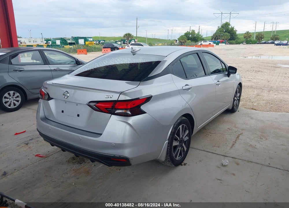 2021 NISSAN VERSA SV XTRONIC CVT VIN: 3N1CN8EV0ML848814