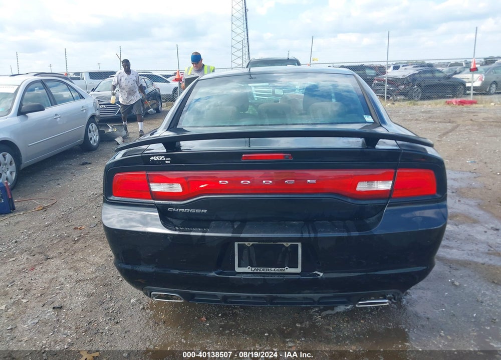 2013 DODGE CHARGER SE VIN: 2C3CDXBG1DH707277