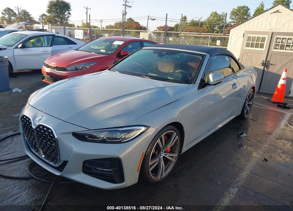 2022 BMW 430I VIN: WBA23AT05NCL00640