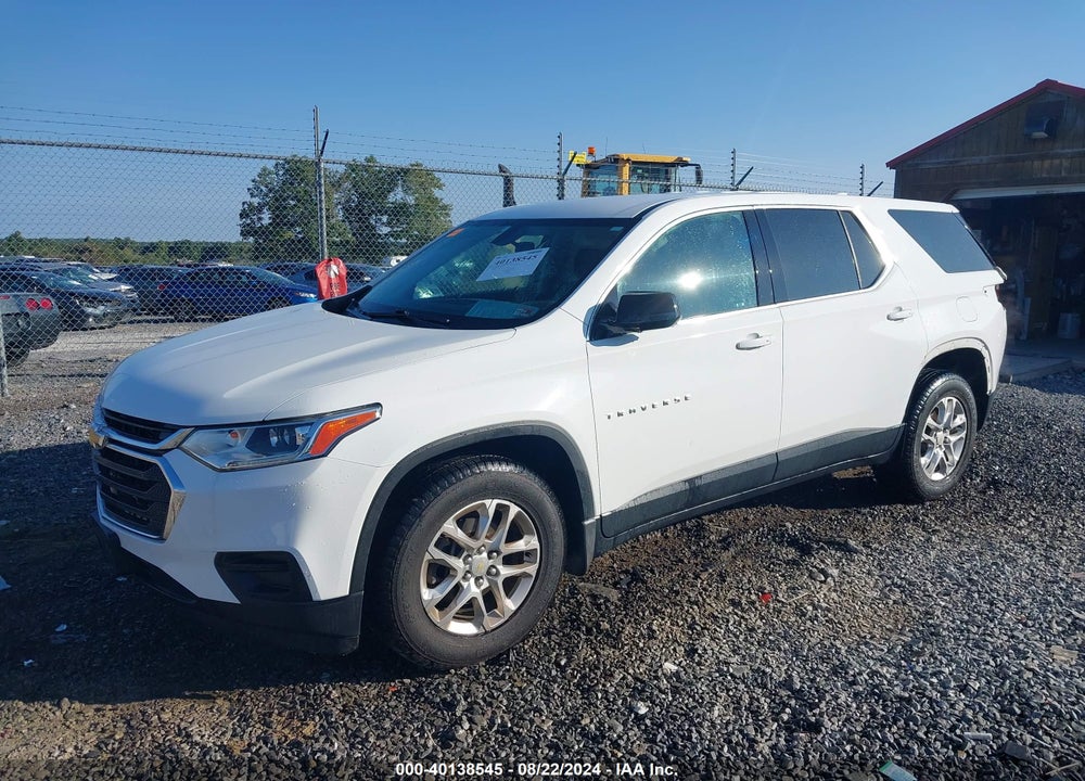 2019 CHEVROLET TRAVERSE LS VIN: 1GNEVFKW2KJ265101