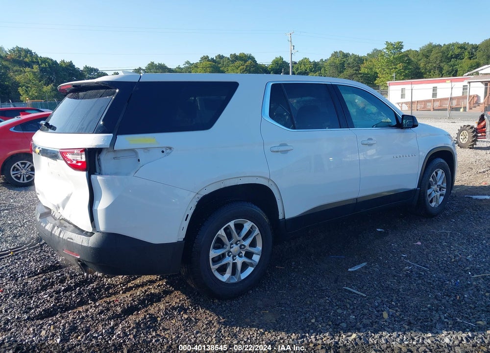 2019 CHEVROLET TRAVERSE LS VIN: 1GNEVFKW2KJ265101