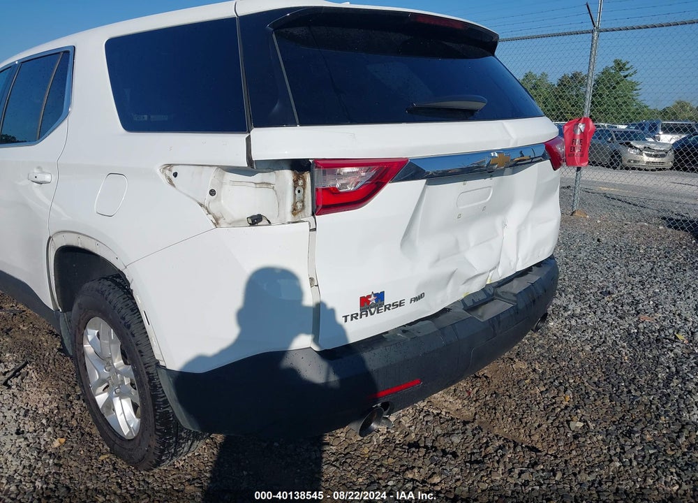 2019 CHEVROLET TRAVERSE LS VIN: 1GNEVFKW2KJ265101