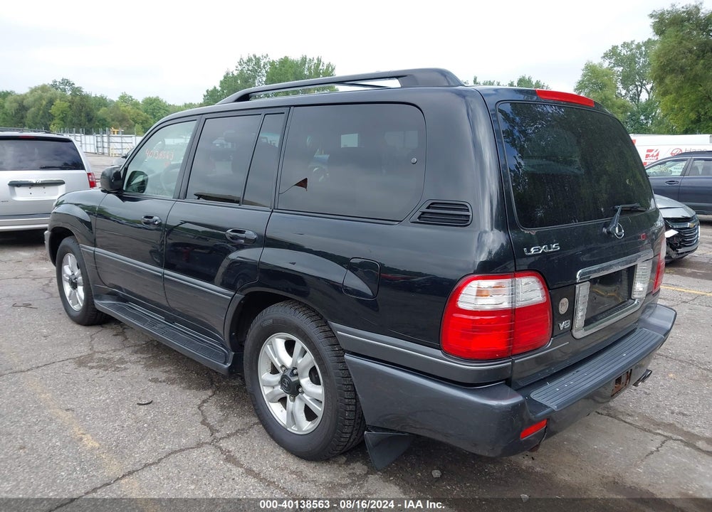 2005 LEXUS LX 470 VIN: JTJHT00W953553862