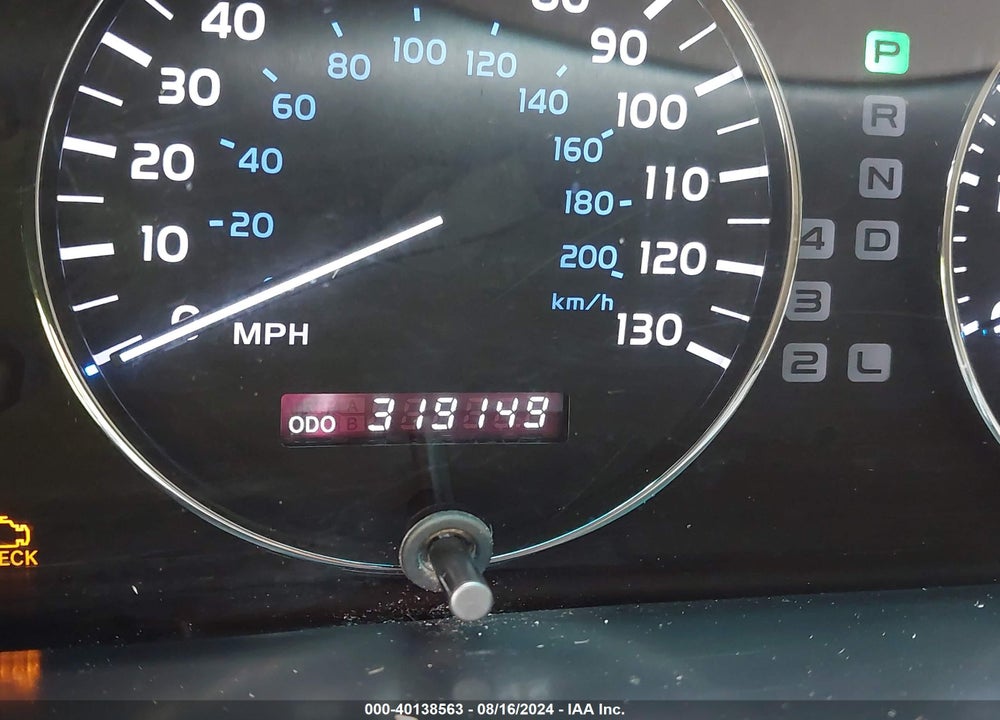 2005 LEXUS LX 470 VIN: JTJHT00W953553862