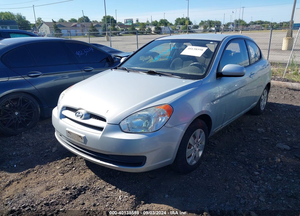 2010 HYUNDAI ACCENT GS VIN: KMHCM3AC9AU166261