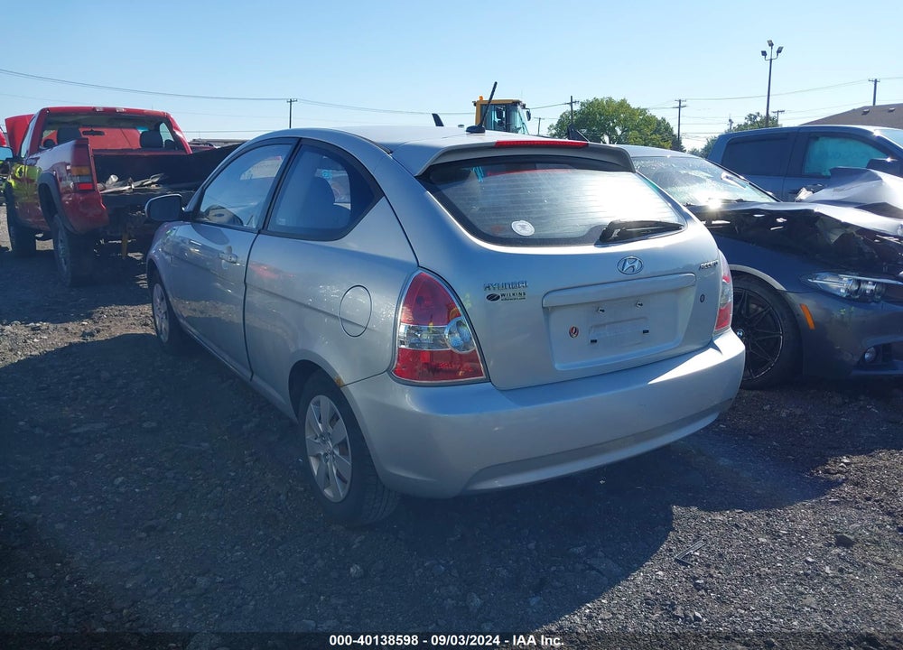 2010 HYUNDAI ACCENT GS VIN: KMHCM3AC9AU166261