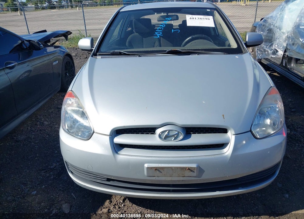 2010 HYUNDAI ACCENT GS VIN: KMHCM3AC9AU166261