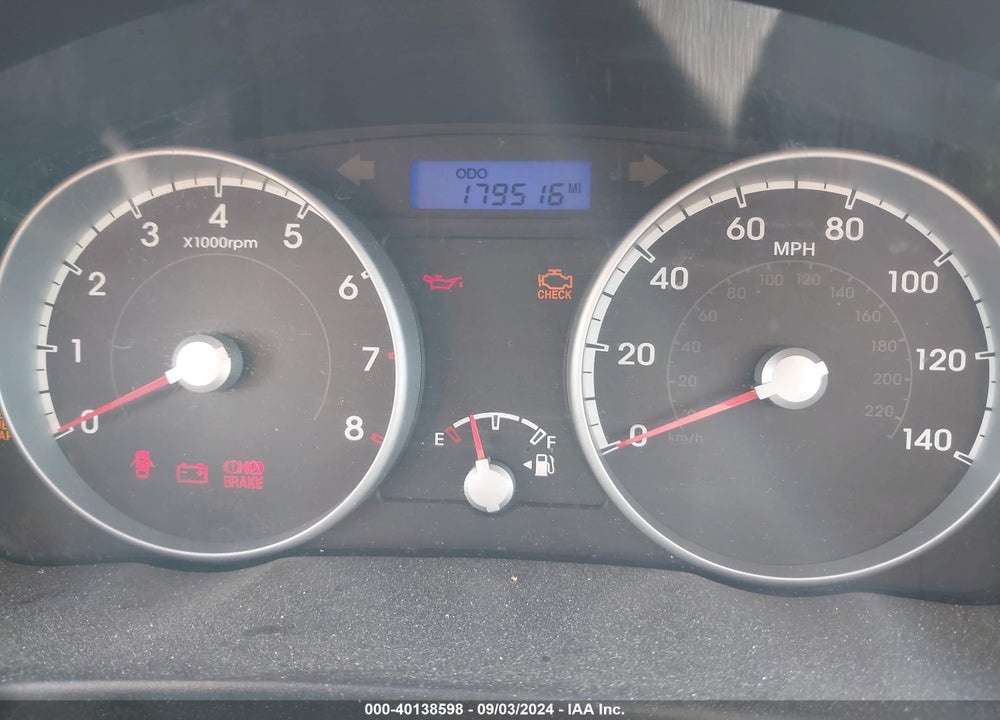 2010 HYUNDAI ACCENT GS VIN: KMHCM3AC9AU166261