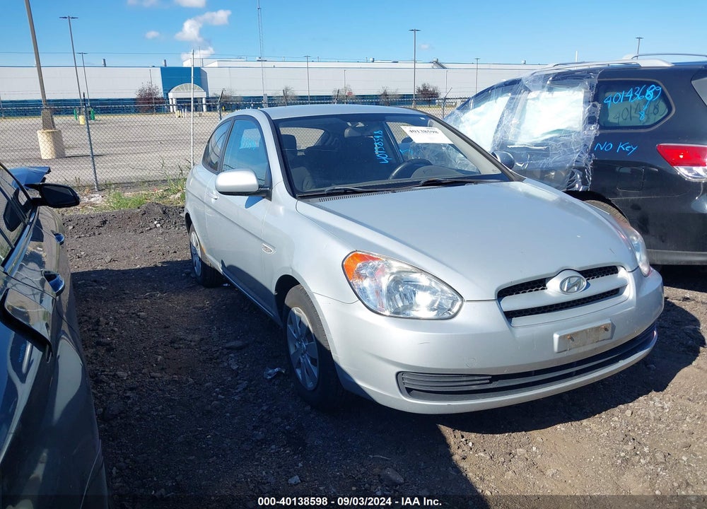 2010 HYUNDAI ACCENT GS VIN: KMHCM3AC9AU166261