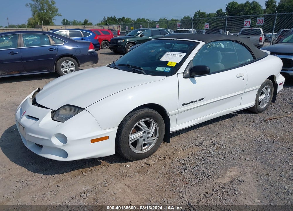 2000 PONTIAC SUNFIRE GT VIN: 4G2JB32T3YB201854