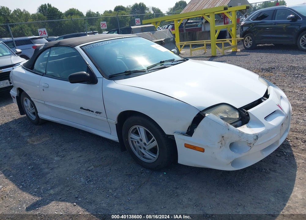 2000 PONTIAC SUNFIRE GT VIN: 4G2JB32T3YB201854
