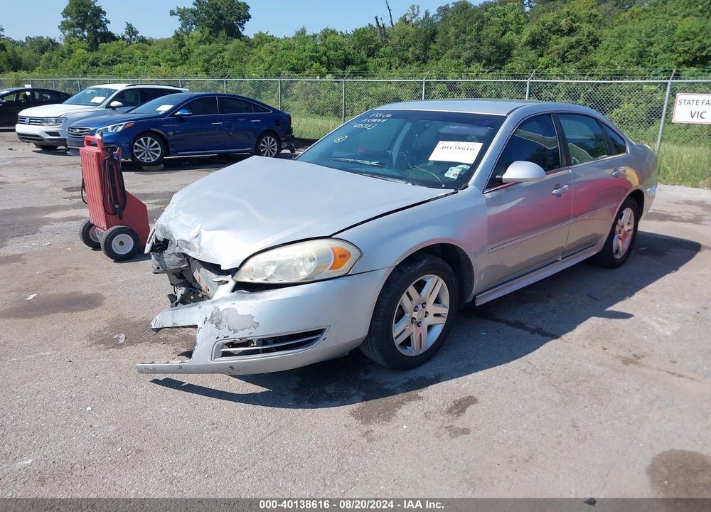2011 CHEVROLET IMPALA LT VIN: 2G1WG5EK4B1105993