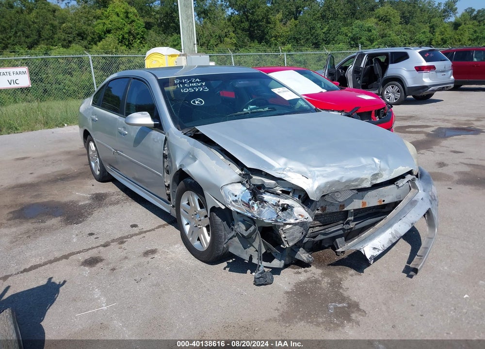 2011 CHEVROLET IMPALA LT VIN: 2G1WG5EK4B1105993