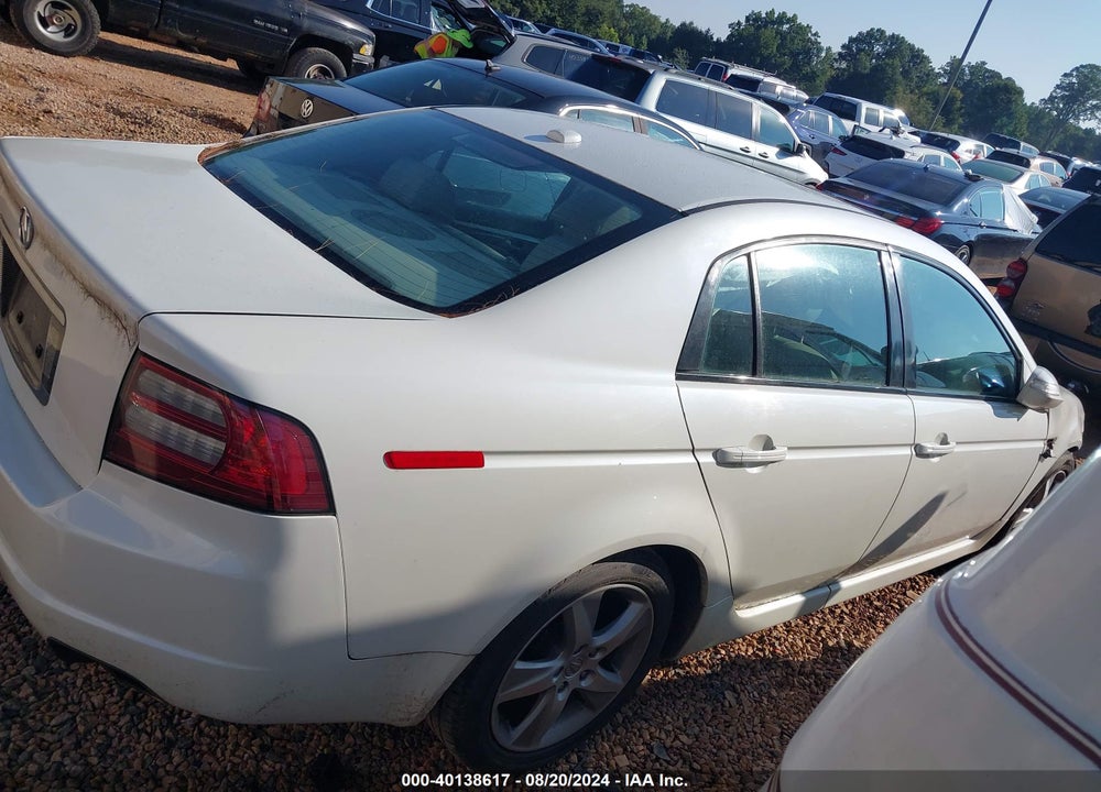 2008 ACURA TL 3.2 VIN: 19UUA66238A040297