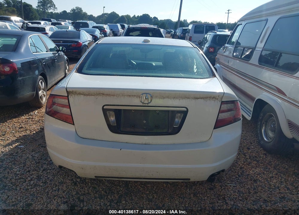 2008 ACURA TL 3.2 VIN: 19UUA66238A040297