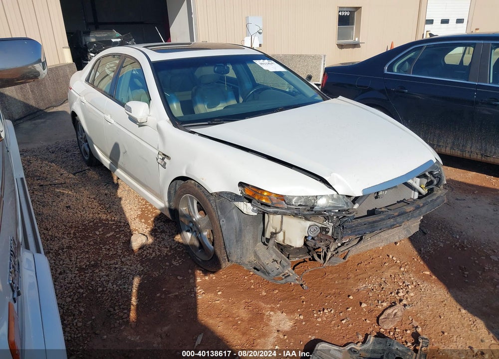 2008 ACURA TL 3.2 VIN: 19UUA66238A040297