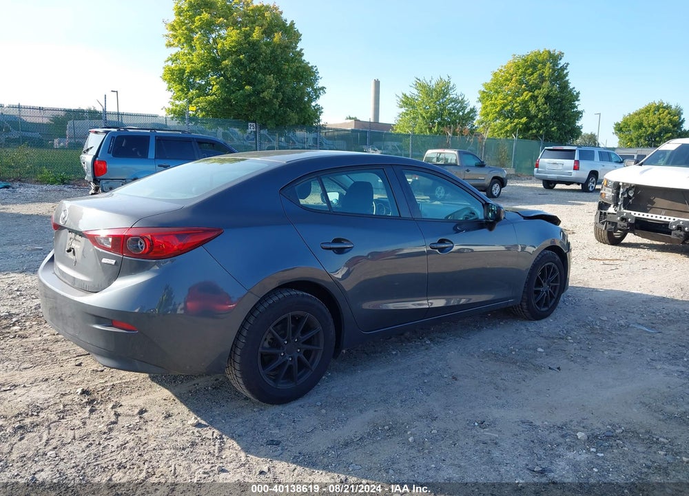 2015 MAZDA MAZDA3 VIN: 3MZBM1U77FM149373