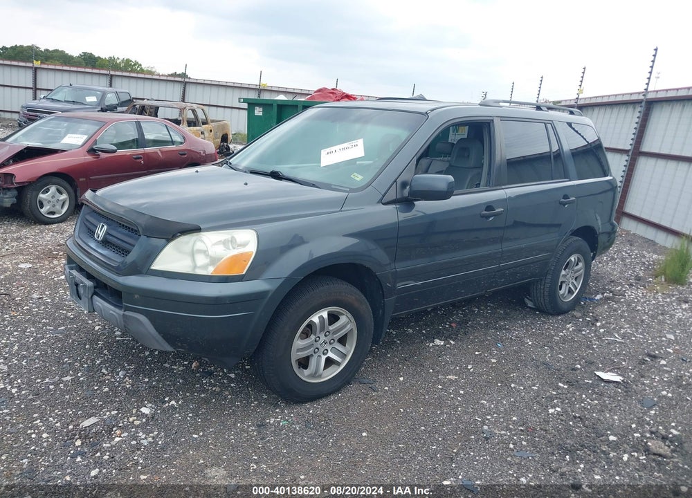 2005 HONDA PILOT EX-L VIN: 2HKYF18545H517318