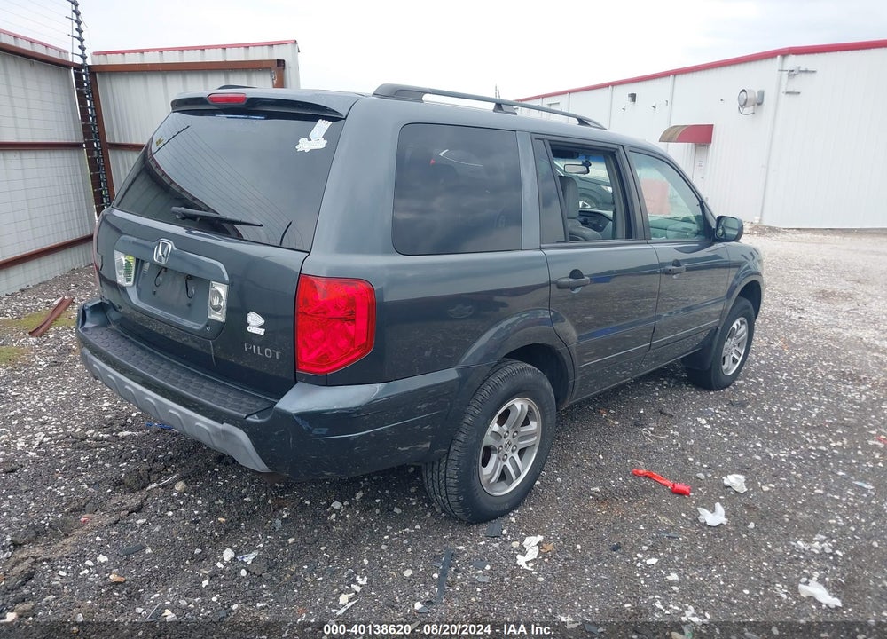 2005 HONDA PILOT EX-L VIN: 2HKYF18545H517318