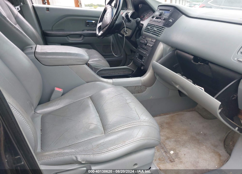 2005 HONDA PILOT EX-L VIN: 2HKYF18545H517318