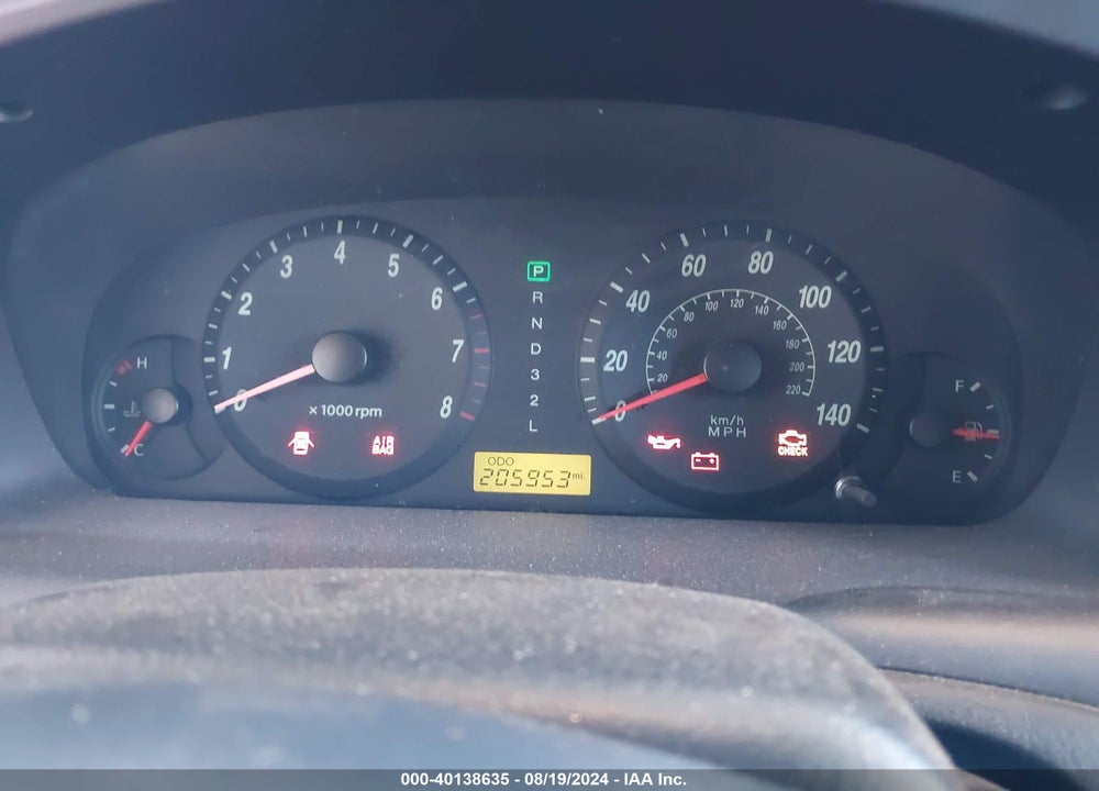 2006 HYUNDAI ELANTRA GLS/LIMITED VIN: KMHDN46D46U259639